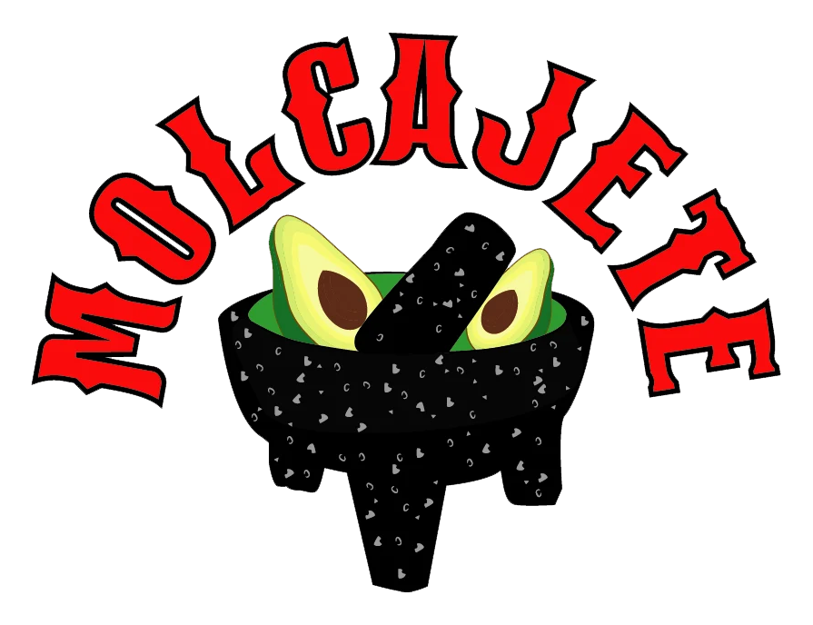 molcajete logo con efecto
